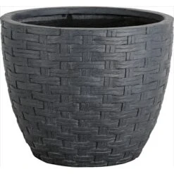 OBI Pflanztopf Talonne Ø 36 Cm Anthrazit