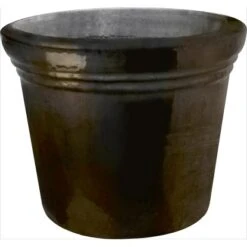 Tonpflanztopf Ø 33 Cm X 25 Cm Anthrazit