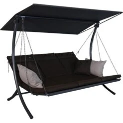 Angerer Hollywoodschaukel Swing Smart Coffee 3-Sitzer
