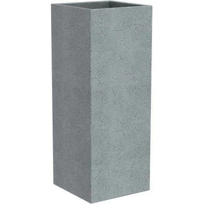 Scheurich Pflanzgefäß C-Cube High Ø 26 Cm Stony Grey