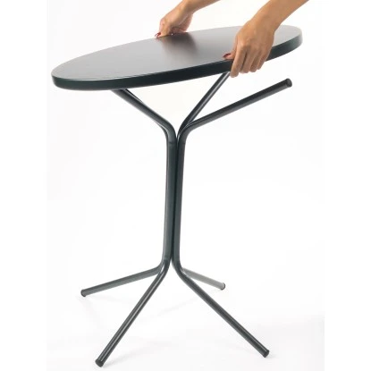 Schaffner Garten- Und Balkon-Beistelltisch Pix Ø 60 Cm Grün – Bild 4