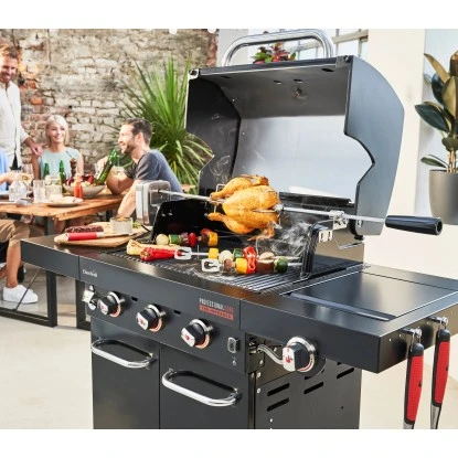 Char-Broil Gasgrill Professional Core B 3 Brenner, Seitenbrenner & TRU-Infrared – Bild 9