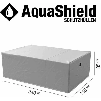 Siena Garden Schutzhülle Sitzgruppe AquaShield Hellgrau 240 Cm X 160 Cm X 85 Cm – Bild 4