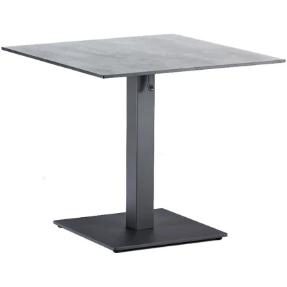 Best Tisch Cervia 80 Cm X 80 Cm X 75 Cm Anthrazit/HPL