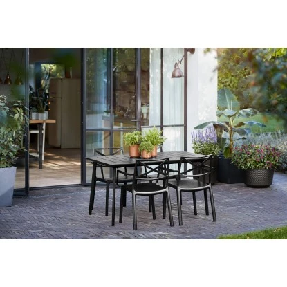 Best Dining-Gruppe Torino 5-tlg. Graphit – Bild 2