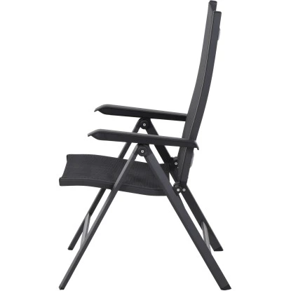 Siena Garden Klappsessel Tesoro Alu 68 Cm X 60 Cm X 110 Cm Anthrazit Matt – Bild 8