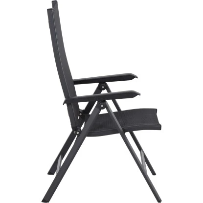Siena Garden Klappsessel Tesoro Alu 68 Cm X 60 Cm X 110 Cm Anthrazit Matt – Bild 10