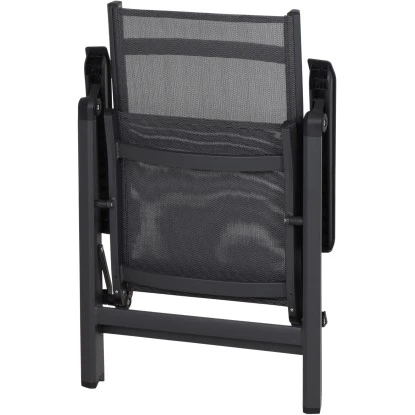 Siena Garden Klappsessel Tesoro Alu 68 Cm X 60 Cm X 110 Cm Anthrazit Matt – Bild 14