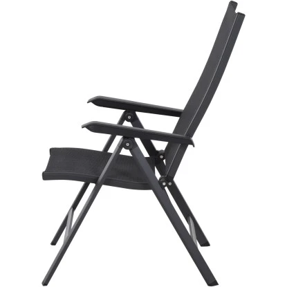 Siena Garden Klappsessel Tesoro Alu 68 Cm X 60 Cm X 110 Cm Anthrazit Matt – Bild 16