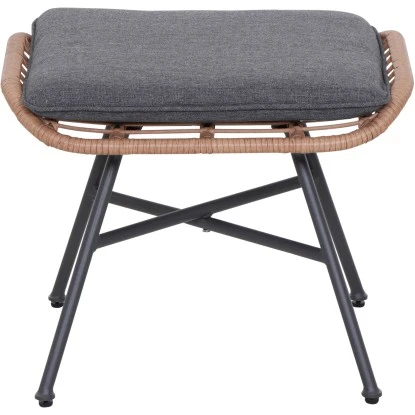 Siena Garden Gartenmöbel-Set Zamora 3-tlg. Stahl Anthrazit Inkl. Kissen – Bild 11