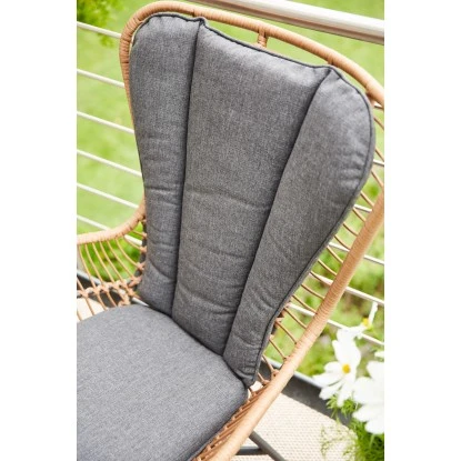 Siena Garden Gartenmöbel-Set Zamora 3-tlg. Stahl Anthrazit Inkl. Kissen – Bild 16