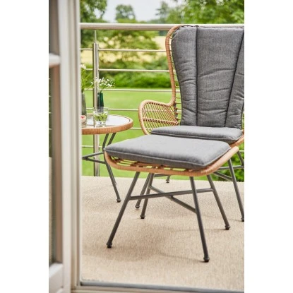 Siena Garden Gartenmöbel-Set Zamora 3-tlg. Stahl Anthrazit Inkl. Kissen – Bild 17