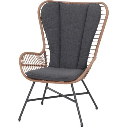 Siena Garden Gartenmöbel-Set Zamora 3-tlg. Stahl Anthrazit Inkl. Kissen – Bild 20