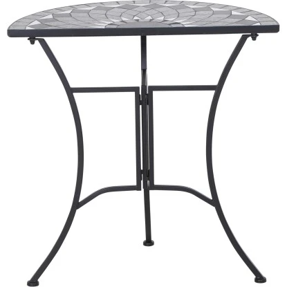 Siena Garden Tisch Como Stahl 35,5 Cm X 70 Cm X 71 Cm Grau Mosaik – Bild 4