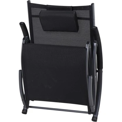 Siena Garden Sonnenliege Tropez 210 Cm X 65 Cm X 42,5 Cm Anthrazit – Bild 6