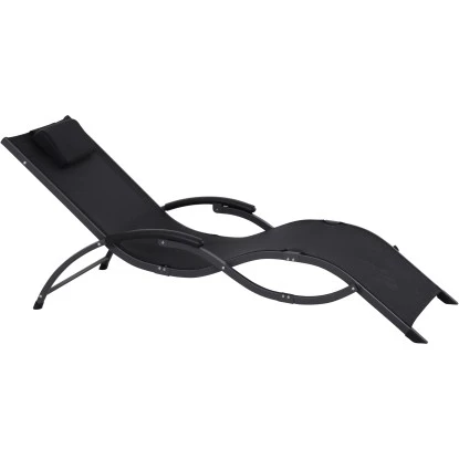 Siena Garden Sonnenliege Tropez 210 Cm X 65 Cm X 42,5 Cm Anthrazit – Bild 9