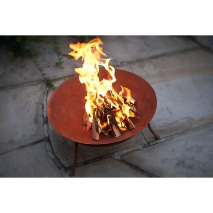 Gartenfreude Design Feuerschale Ø 47 Cm Rostrot – Bild 2
