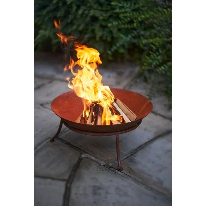 Gartenfreude Design Feuerschale Ø 47 Cm Rostrot – Bild 3