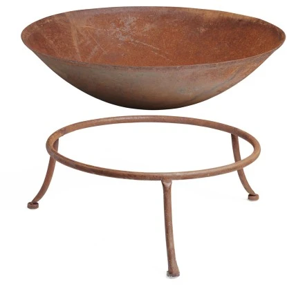 Gartenfreude Design Feuerschale Ø 47 Cm Rostrot – Bild 6