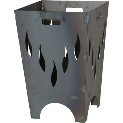 SIENA GARDEN Feuerkorb FLAMIA, Stahl Anthrazit – Bild 2