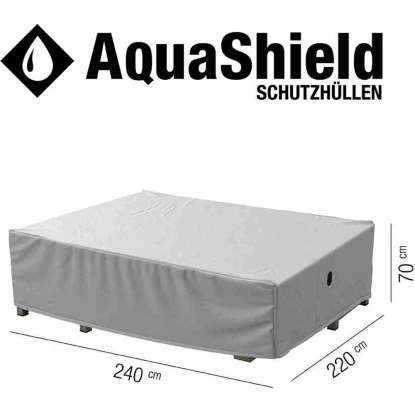 Siena Garden Lounge-Schutzhülle AquaShield Hellgrau 240 Cm X 220 Cm X 70 Cm – Bild 4