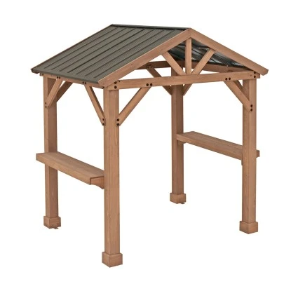 Westmann Holz Pavillon BBQ Laval 245 Cm X 174 Cm FSC® – Bild 4