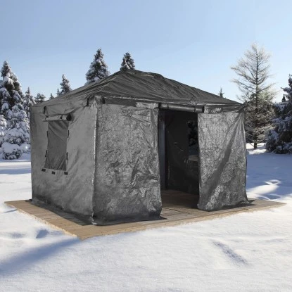 Sojag Pavillon Winterabdeckung Für Pavillon 365 Cm X 610 Cm – Bild 11