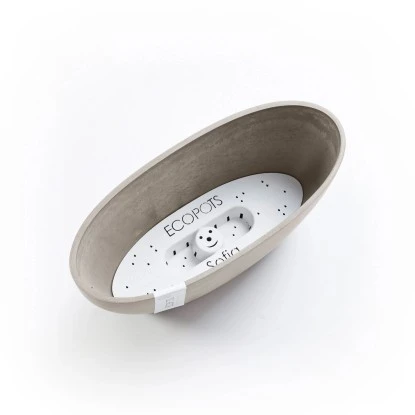 Ecopots Pflanzschale Sofia Braungrau 30 Cm X 130 Cm X 135 Cm – Bild 3
