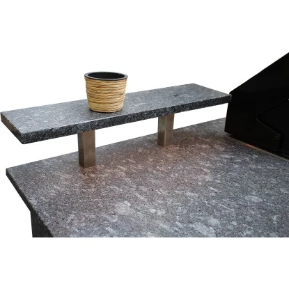 Häusler Outdoor-Küche Azul Noche 180 Cm X 60 Cm X 110 Cm Barpl. Auf Edelstahlst. – Bild 4