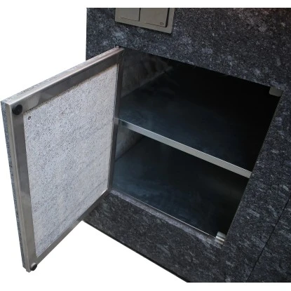 Häusler Outdoor-Küche Azul Noche 180 Cm X 60 Cm X 110 Cm Barpl. Auf Edelstahlst. – Bild 7