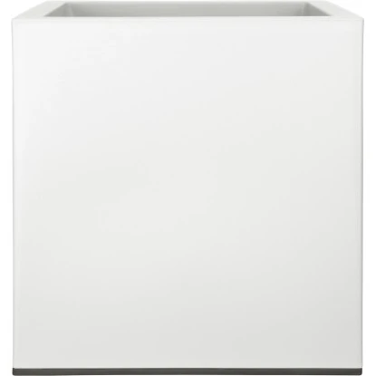 Elho Pflanztopf Vivo Matt Mit Rollen 39 Cm X 39 Cm X 41 Cm Weiß – Bild 3