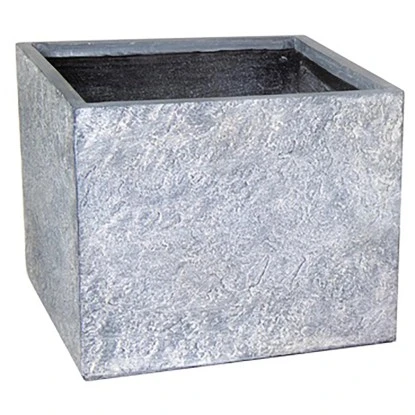 M Collections Pflanzkasten Arizona Cubi 46 Cm X 55 Cm Grau