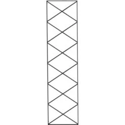 Eleo Rankgitter Vite Pulverbeschichtet Schwarz
