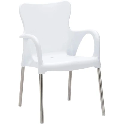 Stapelstuhl Maui Weiß – Bild 3