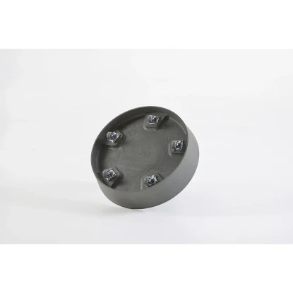Ecopots Untersetzer Mit Rollen Amsterdam Ø 42 Cm Grau – Bild 2