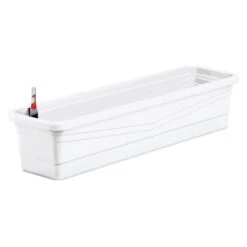 Ebertsankey Bewässerungs-Pflanzkasten Flora Premium 100 Cm Weiß