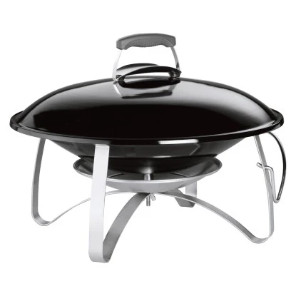 Weber Feuerstelle Fireplace Mit Deckel Schwarz – Bild 2