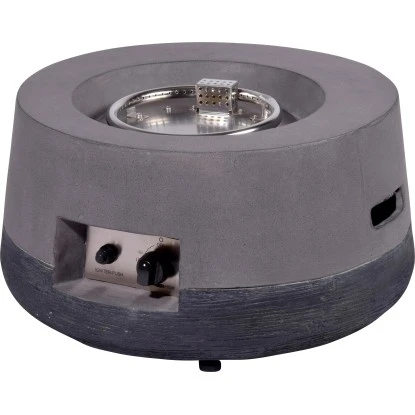 Dobar Outdoor-Feuerschale Mit Gasflamme Calido Ø 60 Cm Grau – Bild 3