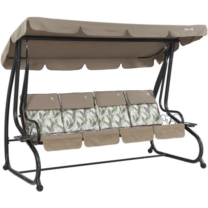 Sorrento Hollywoodschaukel Lilium Bronze Mit Liegefunktion