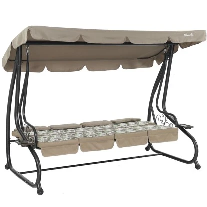 Sorrento Hollywoodschaukel Lilium Bronze Mit Liegefunktion – Bild 2